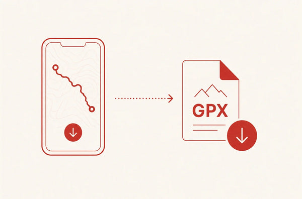 GPX-Datei exportieren Anleitung